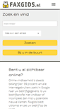 Mobile Screenshot of faxgids.nl