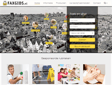 Tablet Screenshot of faxgids.nl